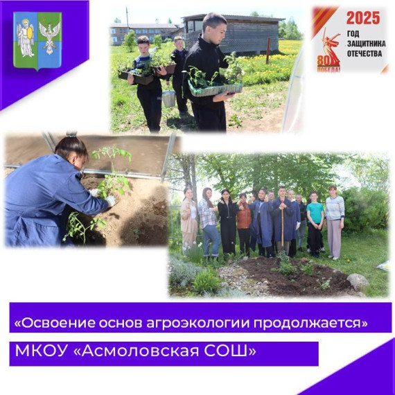 Освоение основ агроэкологии продолжается.